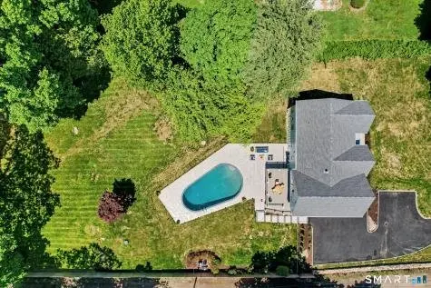 Aerial view of the private acre